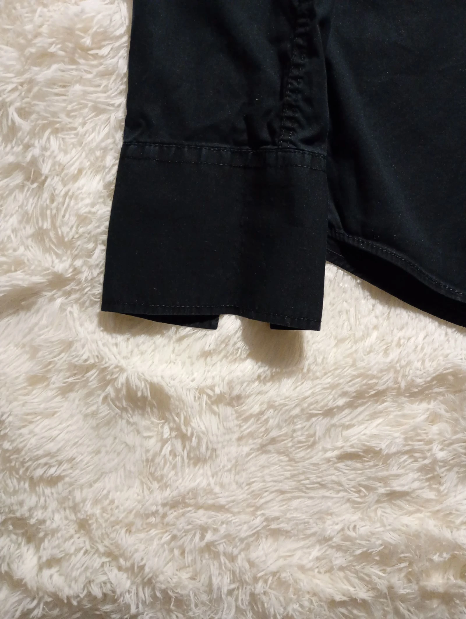Tommy Hilfiger Black Shirt Y2K Size L – photo 4